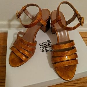 Maryam Nassir Zadeh Shoes - Maryam Nassir Zadeh Flame Glitter Palma Sandals Maryam Nassir Zadeh Shoes - Maryam Nassir Zadeh Flame Glitter Palma Sandals